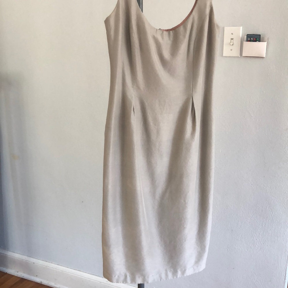 Silk Laundry gray dress